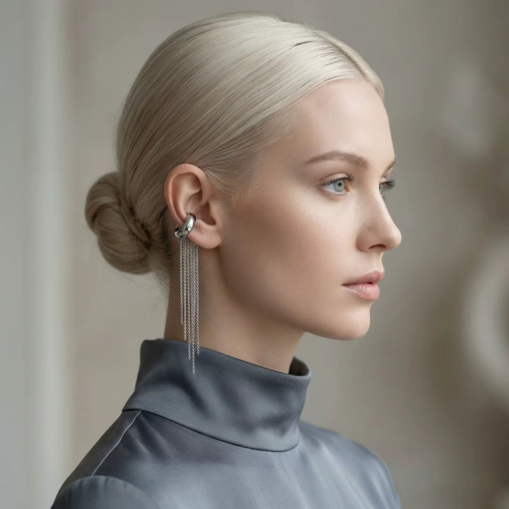 Chainfall Ear Cuff