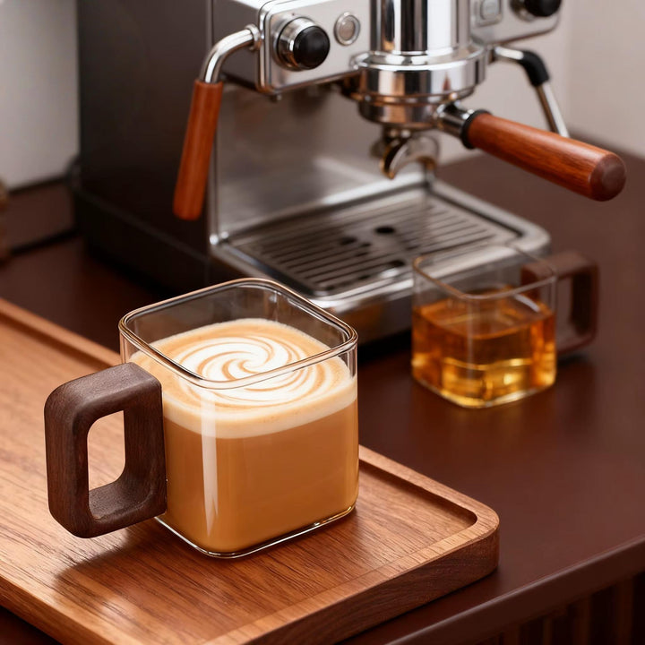 Element Cube Glass Mug Set