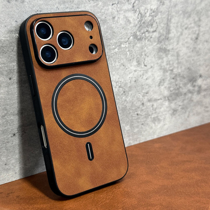 Atlas Leather iPhone Case