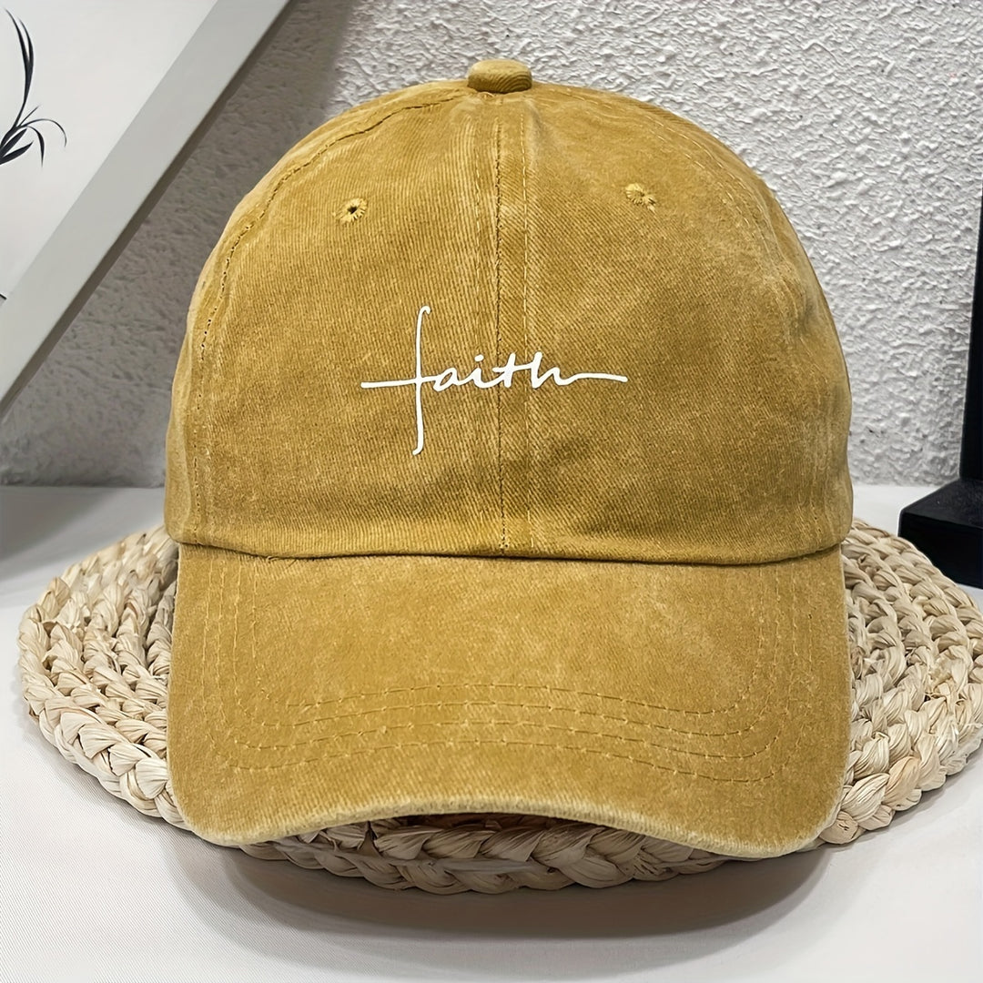 Faith Washed Cap