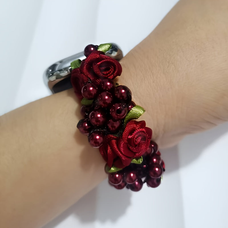 Rosette Pearl Apple Watch Band