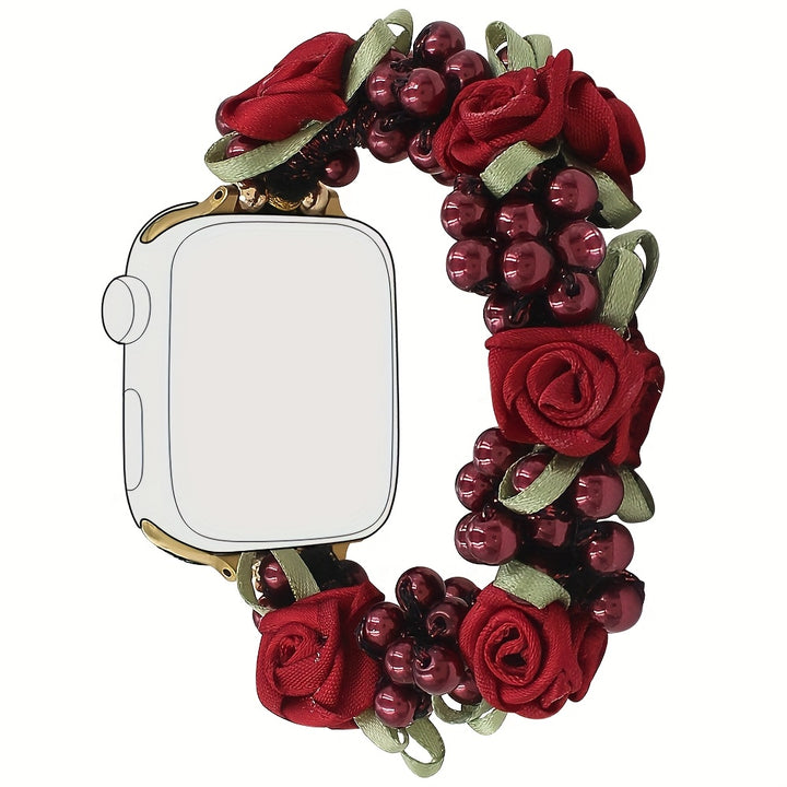 Rosette Pearl Apple Watch Band