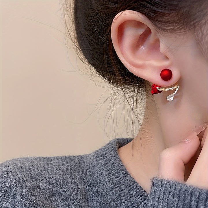 Rosette Wrap Earrings