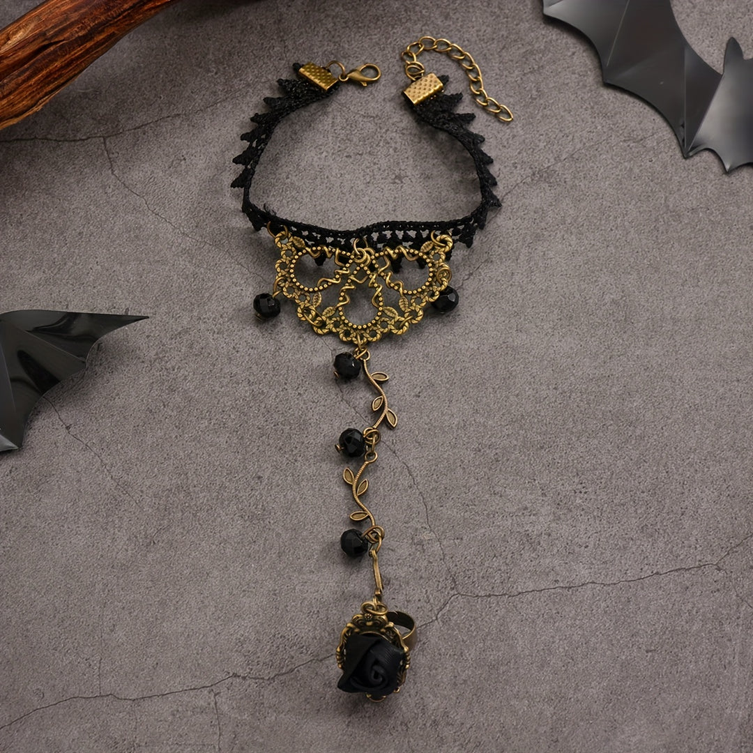 Victorian Lace Hand Chain