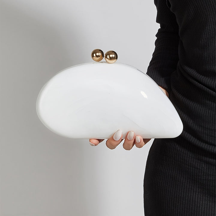 Marblea Acrylic Clutch Bag