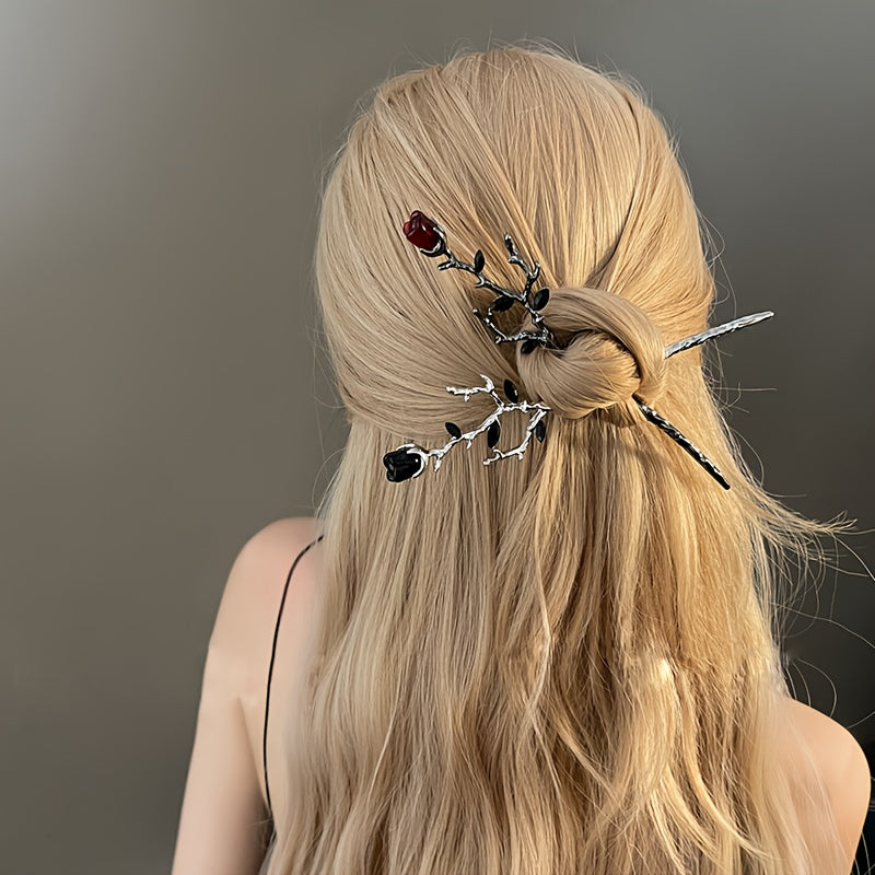 Rose Vines Hair Pin