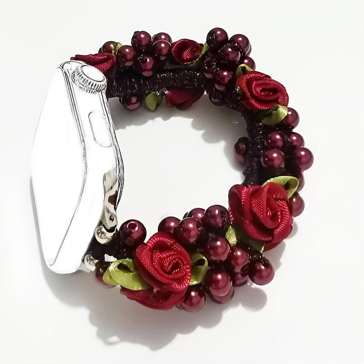 Rosette Pearl Apple Watch Band