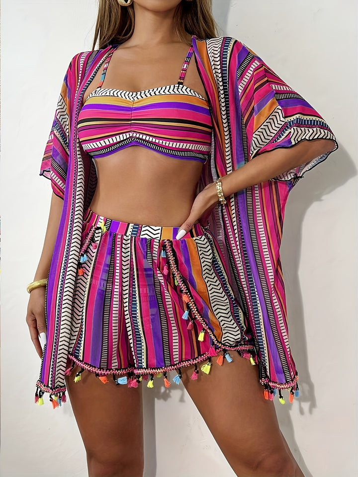 Sunspell 4-Piece Swim Set