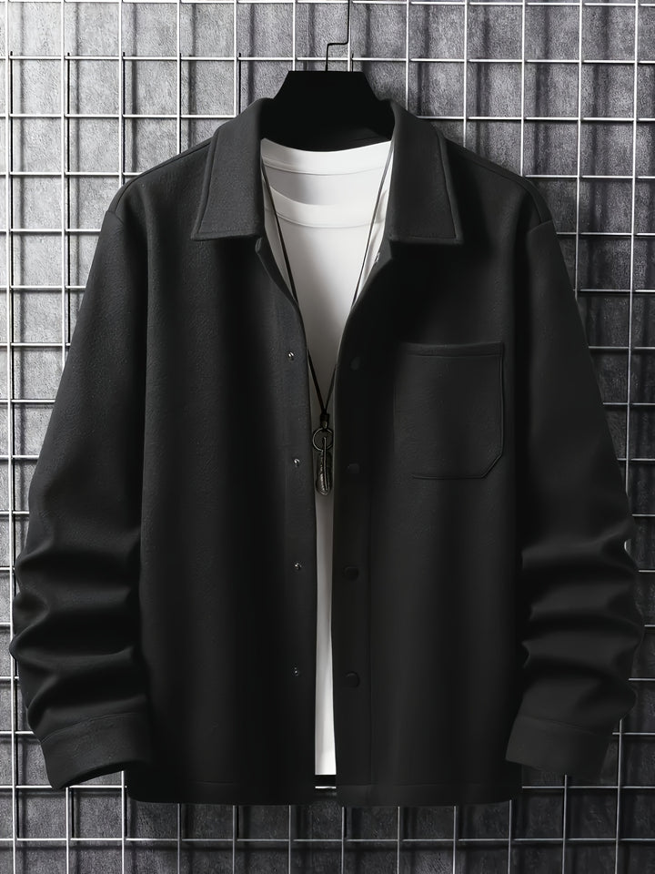 Montel Wool Snap Jacket