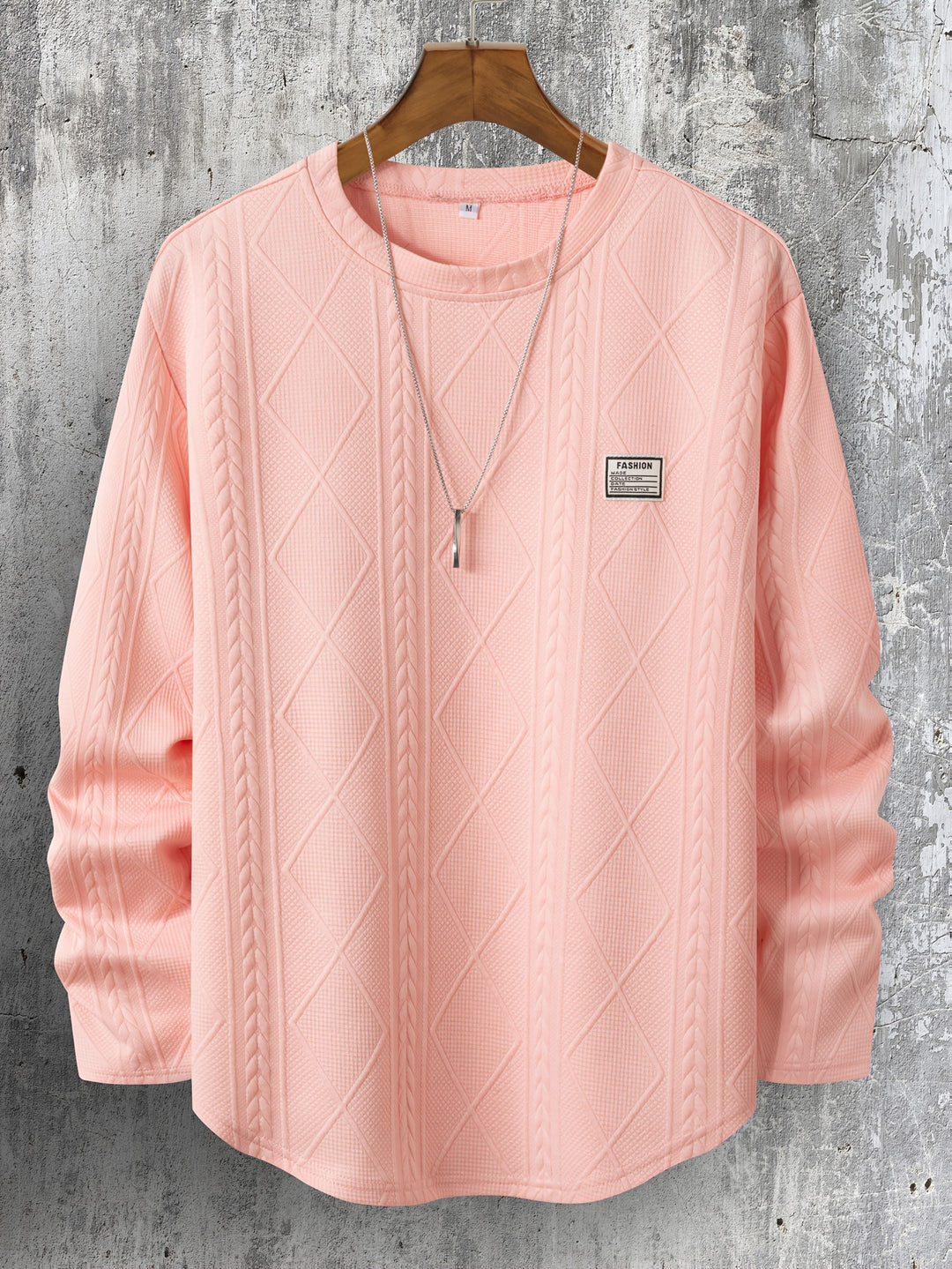 Verso Cable Knit Crewneck
