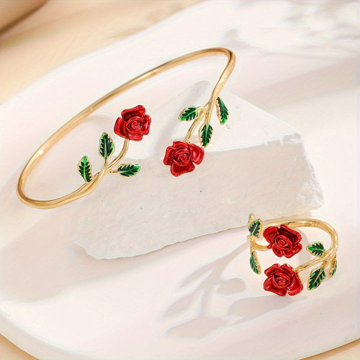 Florentine Ring & Bracelet Set