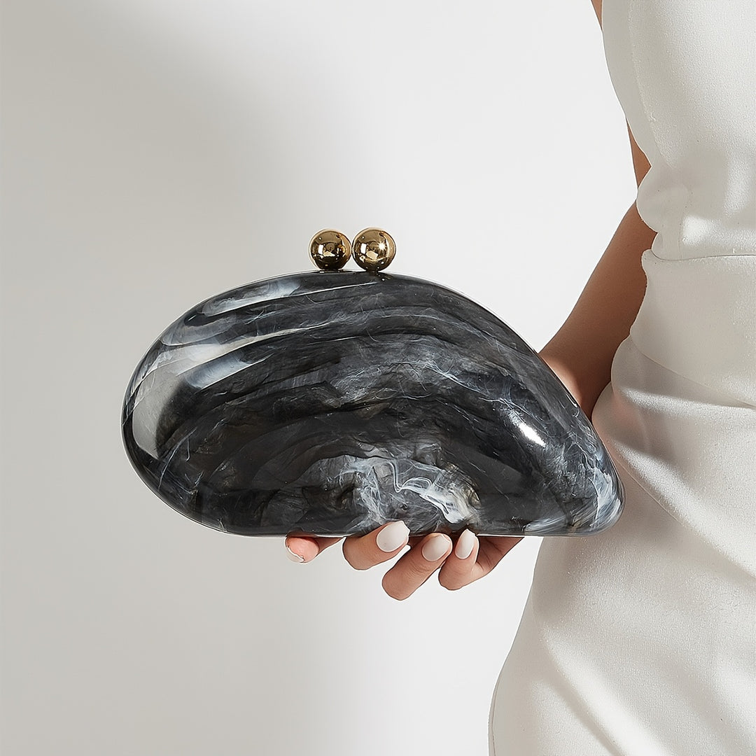 Marblea Acrylic Clutch Bag