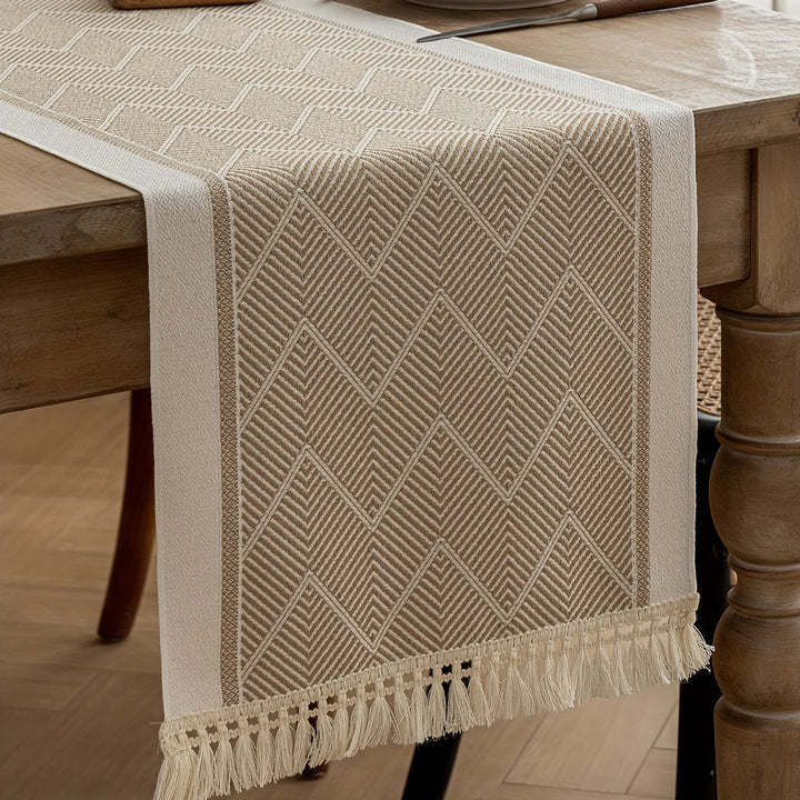 Tessa Fringe Table Runner