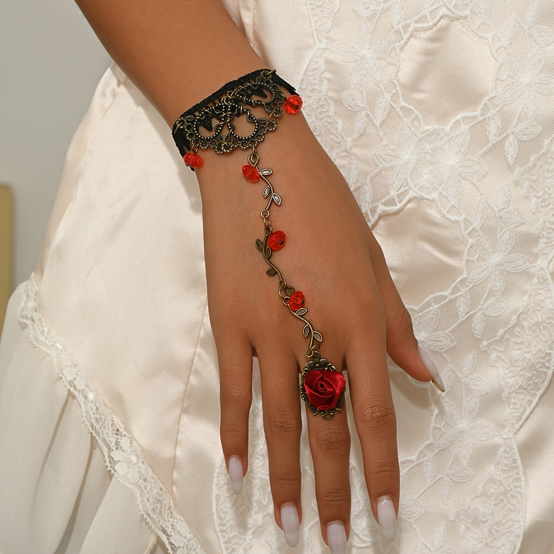 Victorian Lace Hand Chain