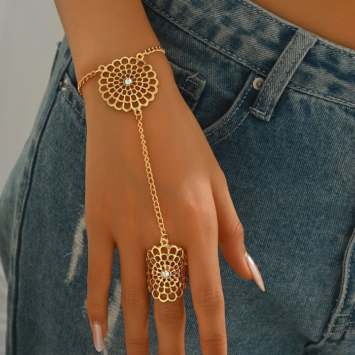 Medallion Filigree Hand Chain