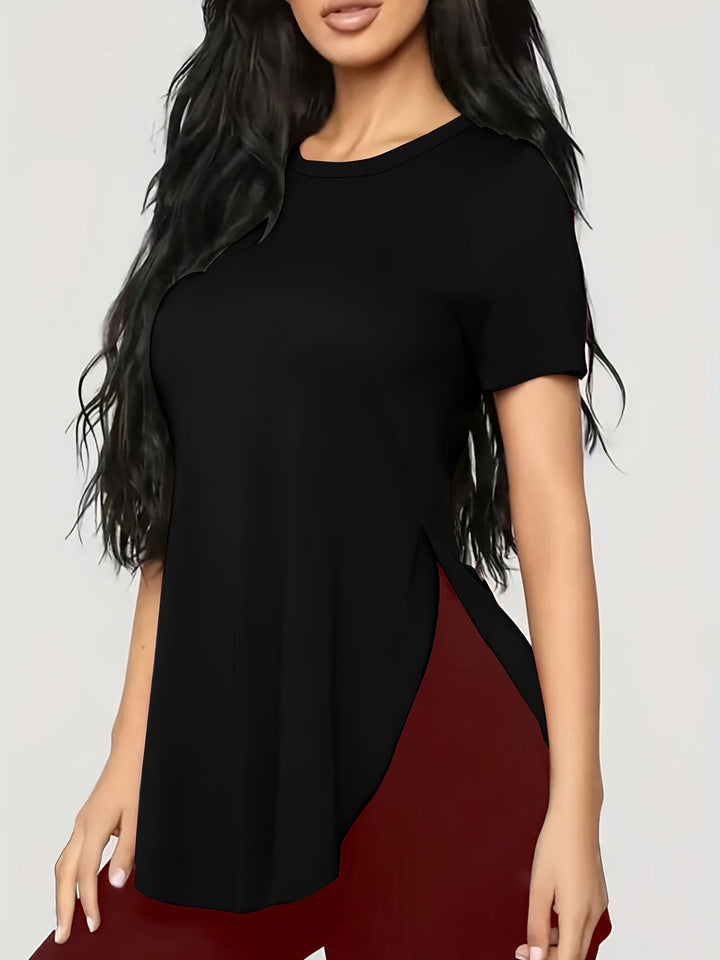 Aveline Plus Size Longline Tee