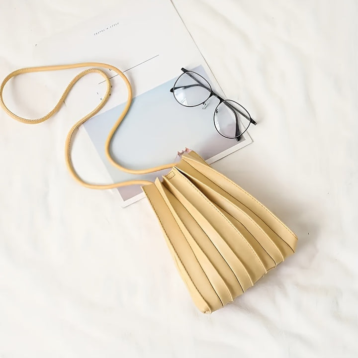 Noemi Pleat Crossbody Bag