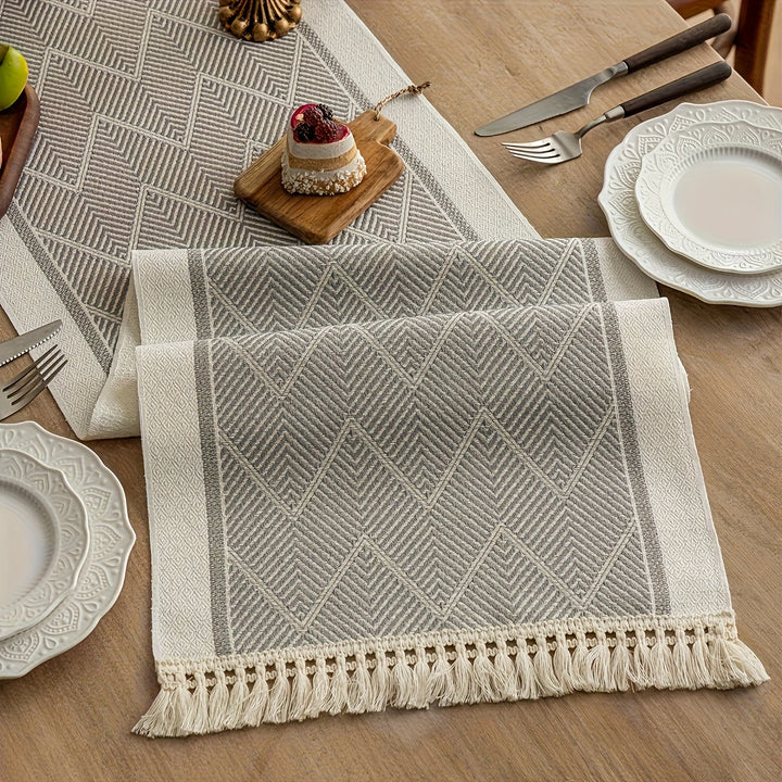 Tessa Fringe Table Runner