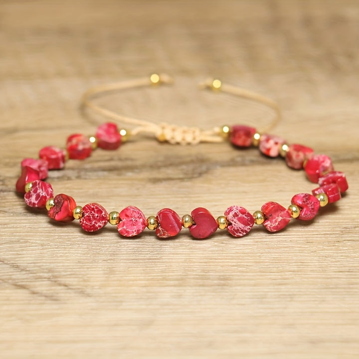 Heartline Stone Bracelet