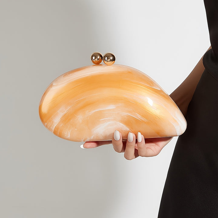 Marblea Acrylic Clutch Bag