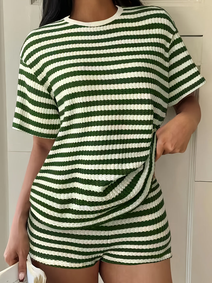 Sunday Stripe Lounge Set