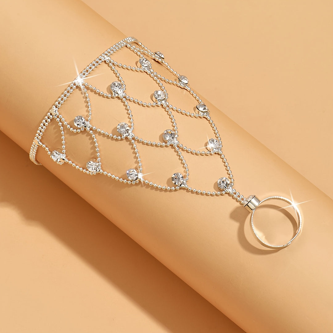 Cascade Mesh Hand Chain