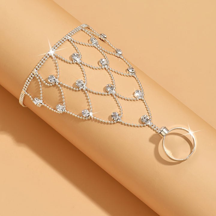 Cascade Mesh Hand Chain