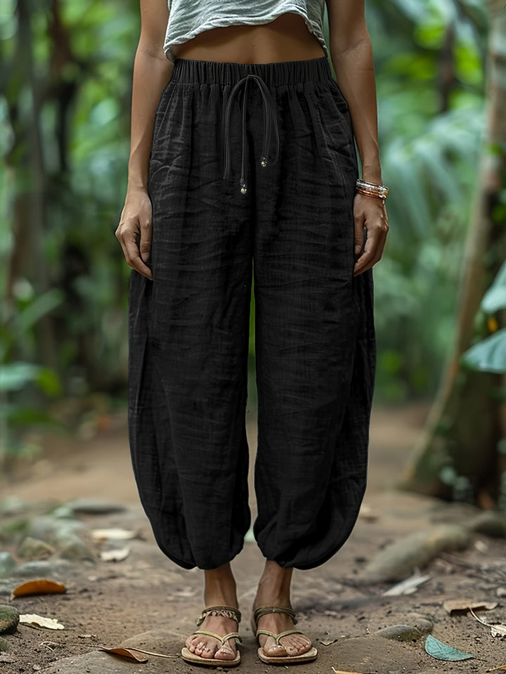Terra Linen Harem Pant