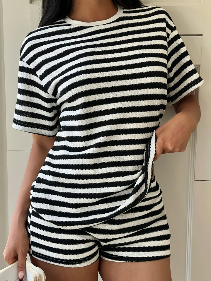 Sunday Stripe Lounge Set