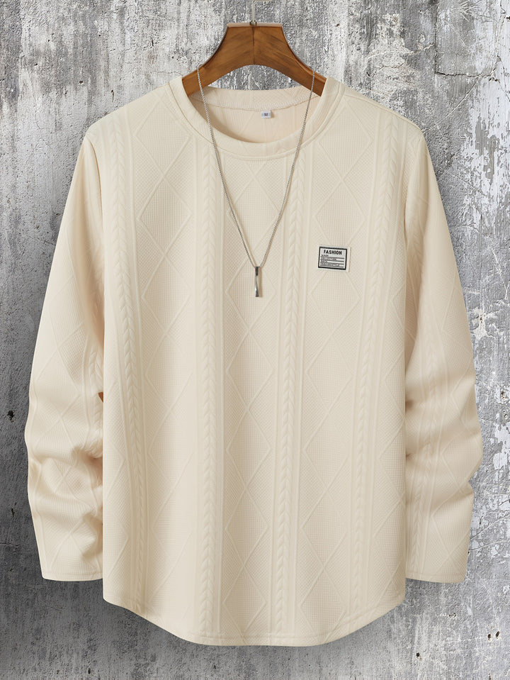 Verso Cable Knit Crewneck