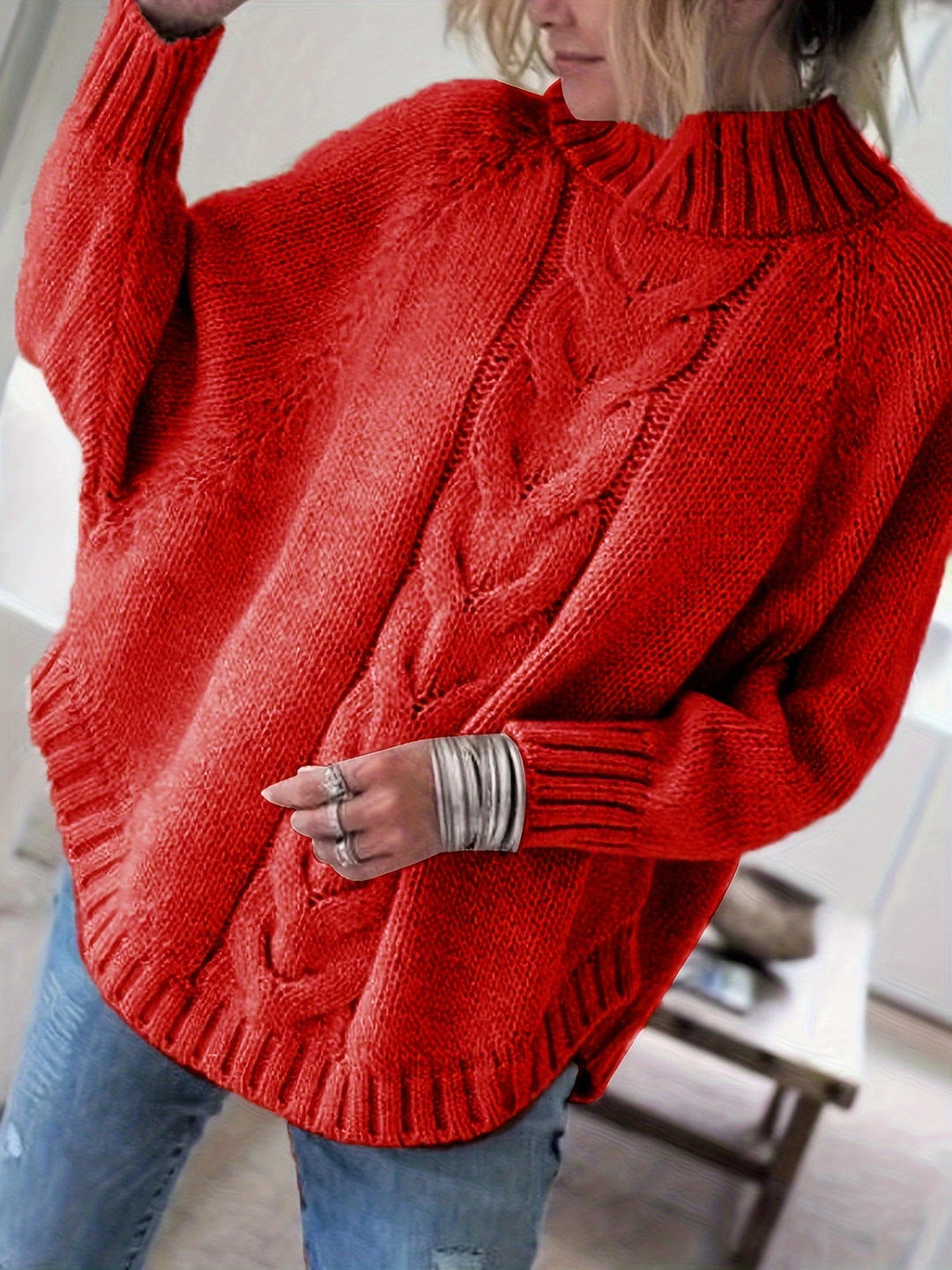 Colette Cable-Knit Sweater