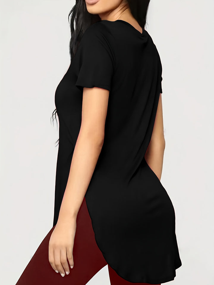 Aveline Plus Size Longline Tee