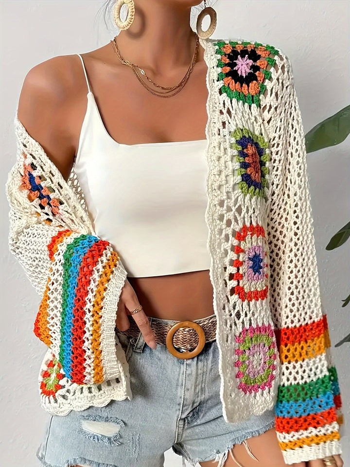 Eden Mosiac Crochet Cardigan
