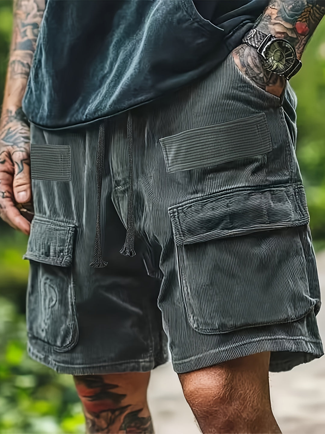 Strata Corduroy Cargo Short