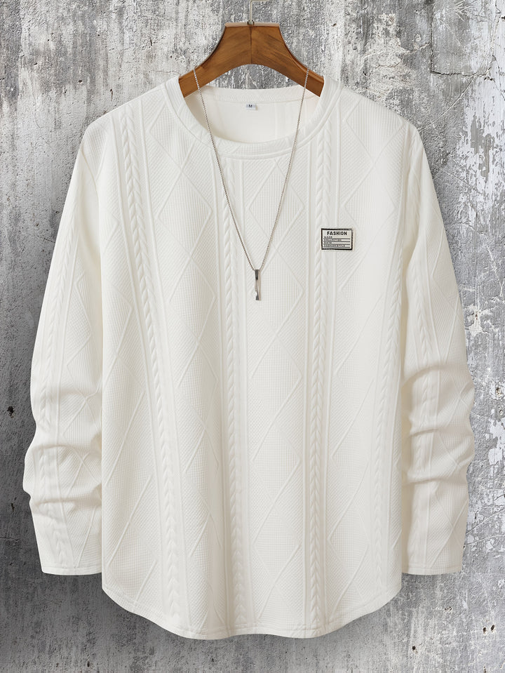 Verso Cable Knit Crewneck