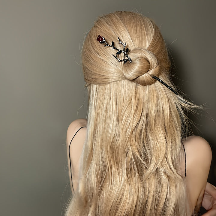 Rose Vines Hair Pin