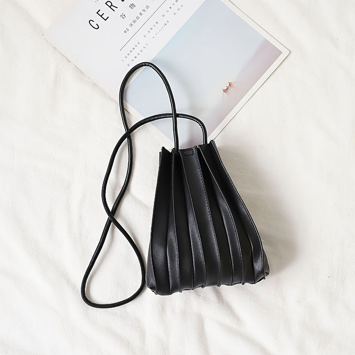 Noemi Pleat Crossbody Bag