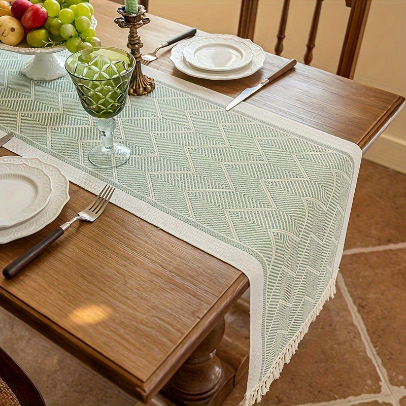 Tessa Fringe Table Runner