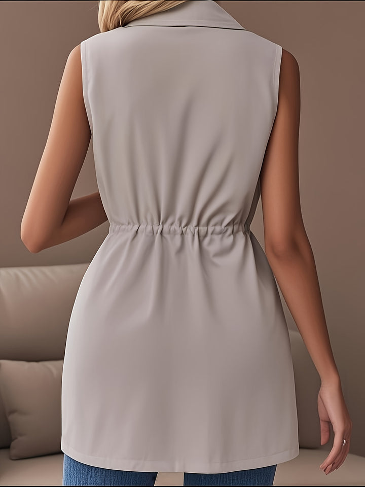 Camille Longline Vest