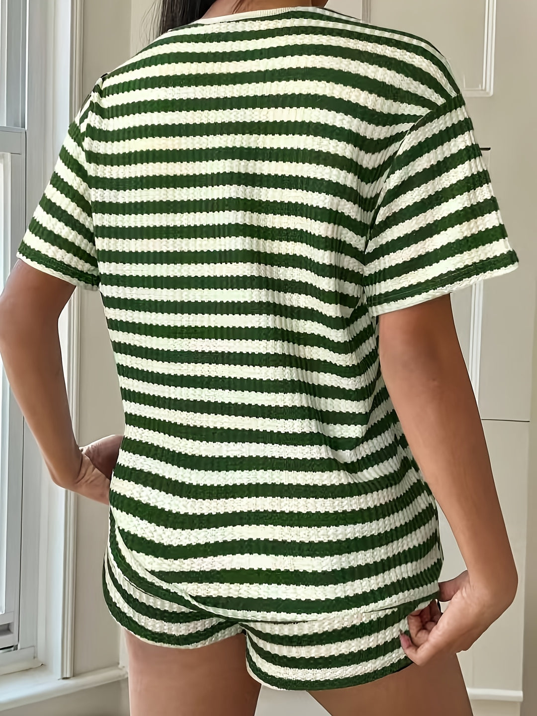 Sunday Stripe Lounge Set