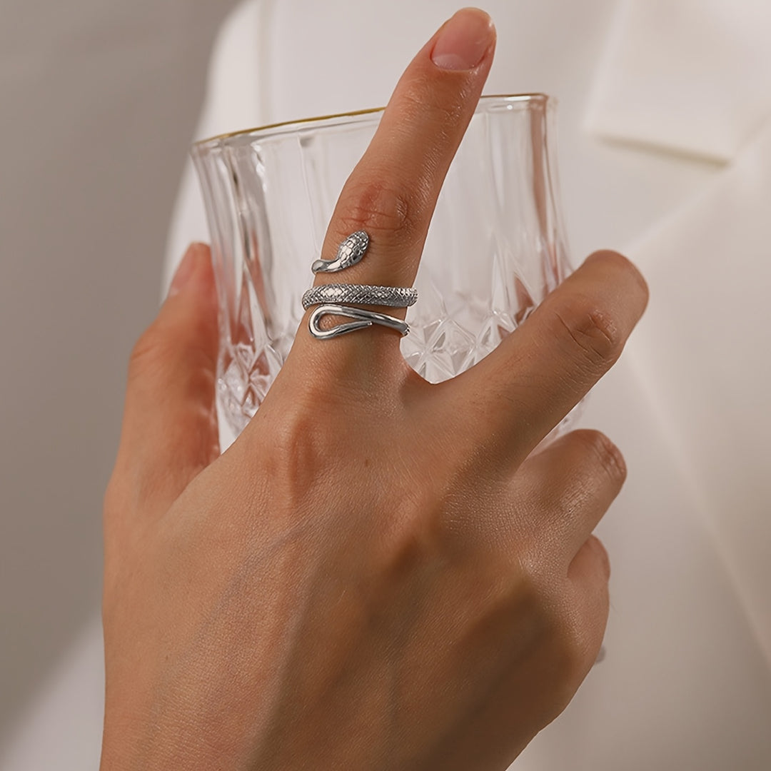 Serpente Coil Wrap Ring