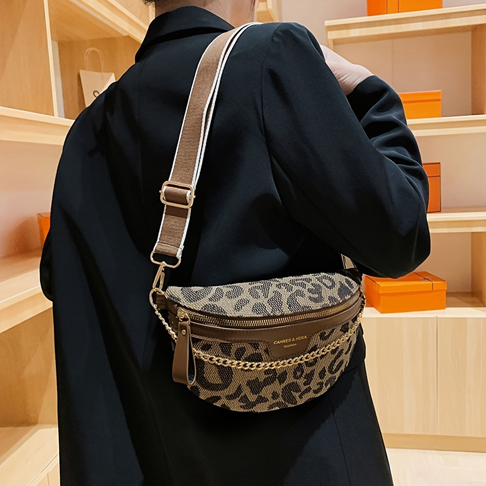 Jacquard Muse Chain Belt Bag