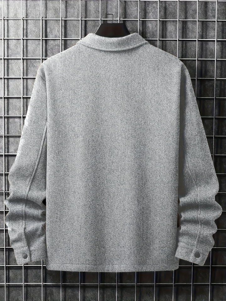 Montel Wool Snap Jacket