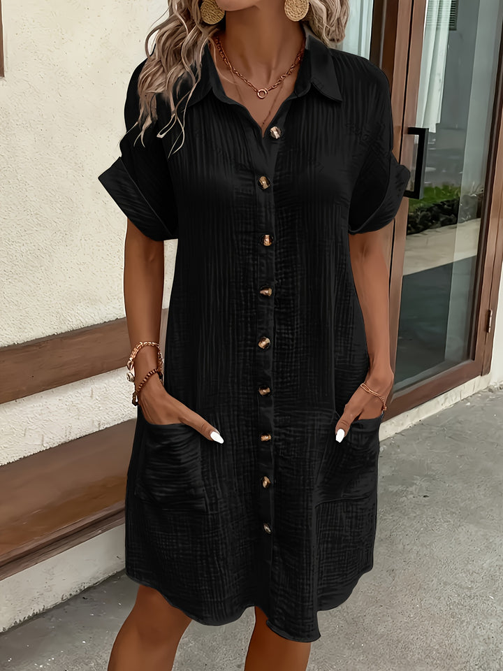 Sunday Button Dress