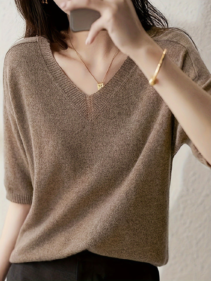 Verona Cashmere Knit Top