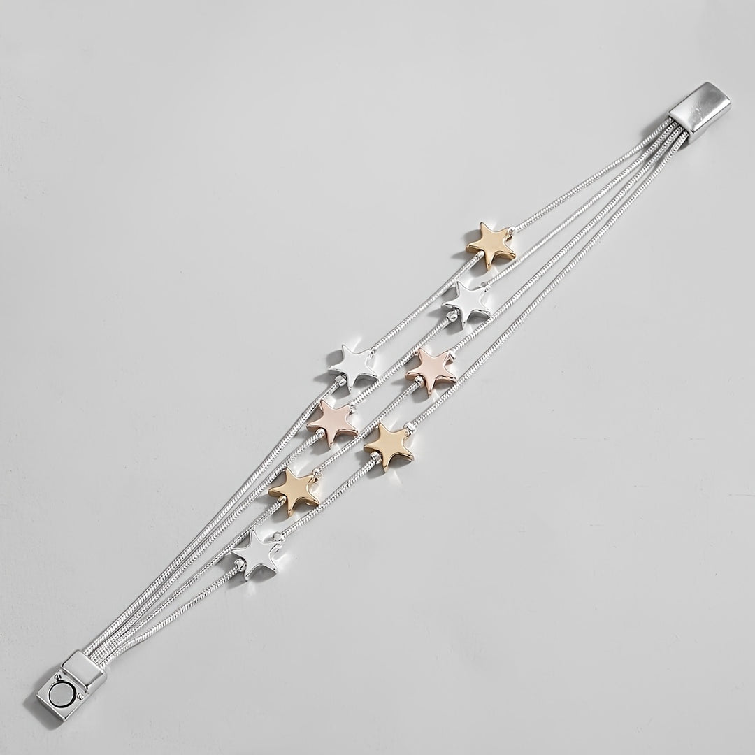 Constellation Layered Chain Bracelet