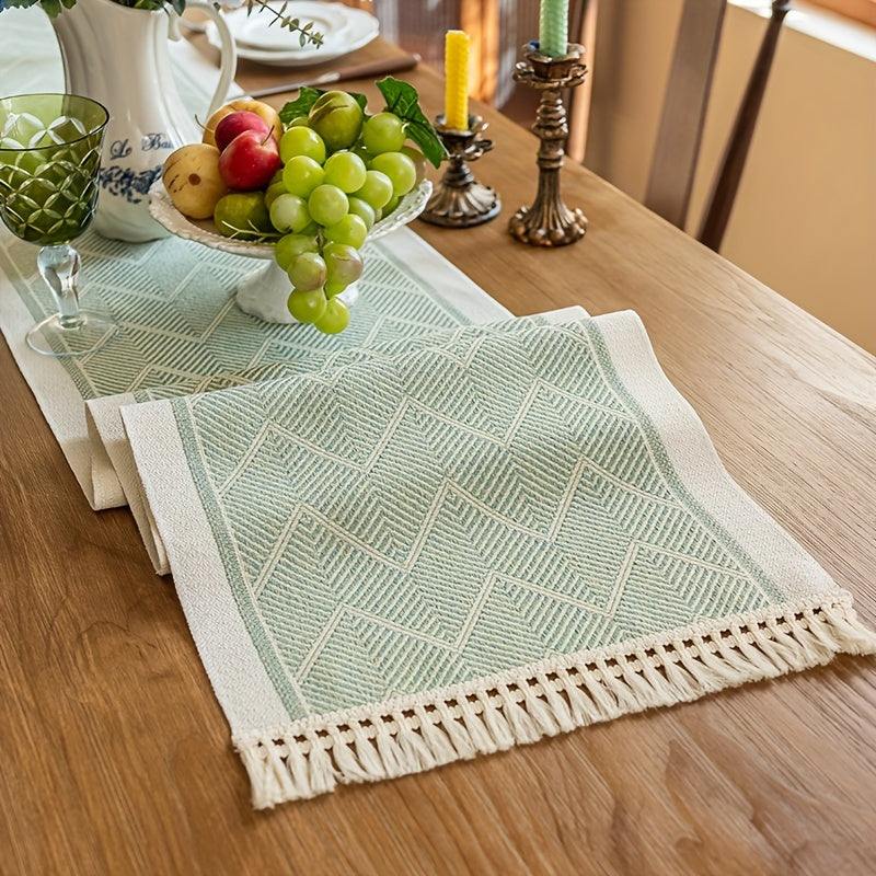 Tessa Fringe Table Runner