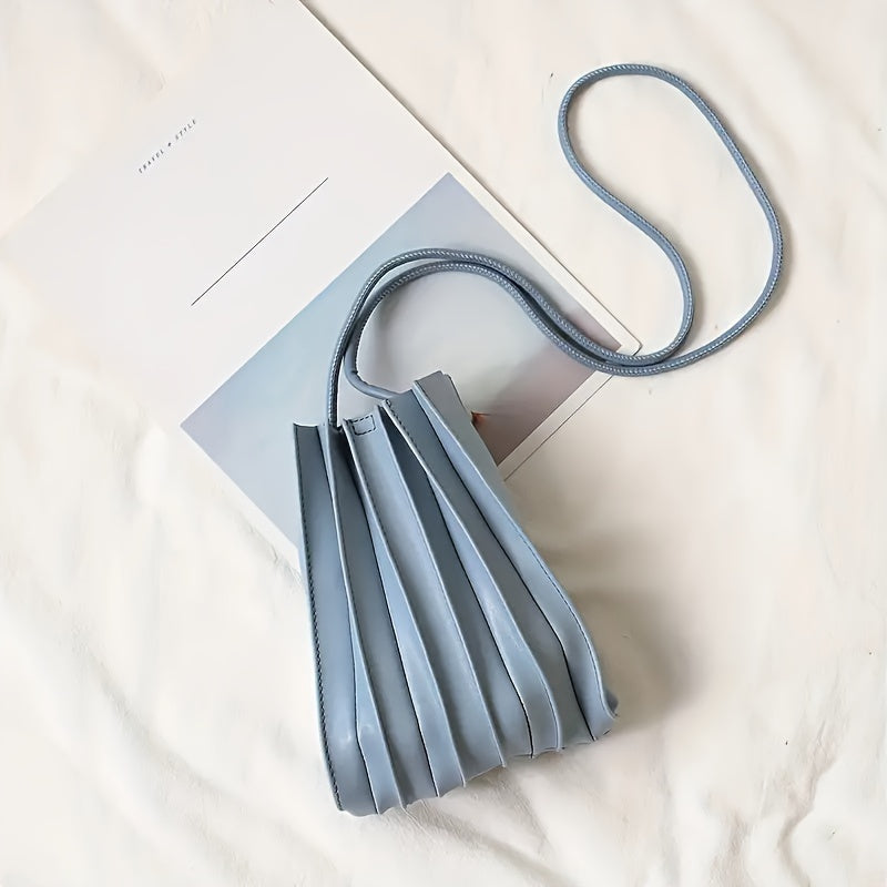 Noemi Pleat Crossbody Bag