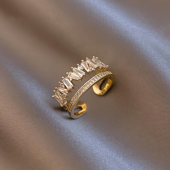 Velisse Double Band Ring