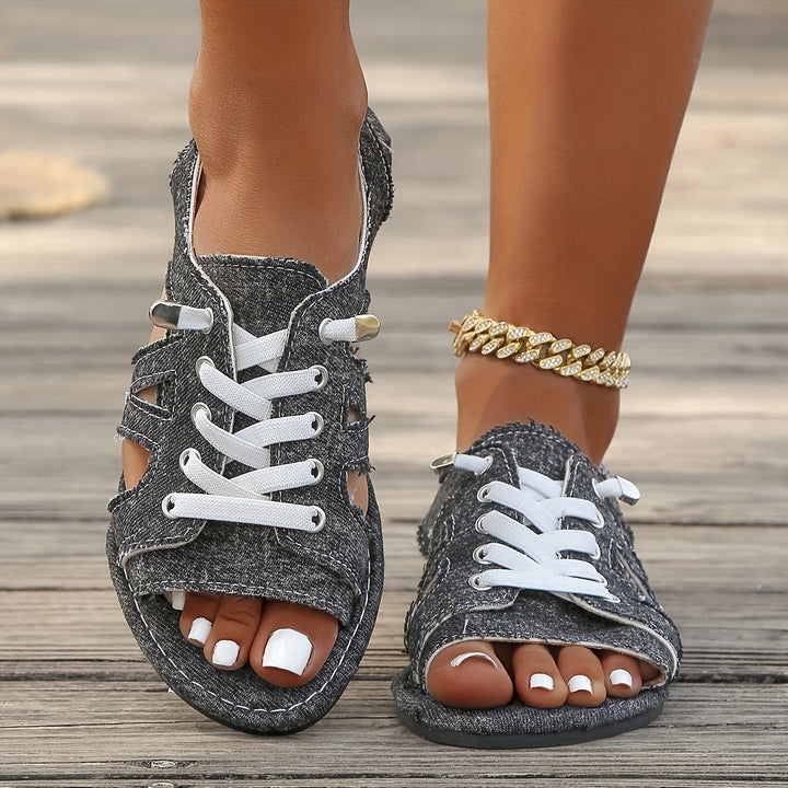 Weekend Canvas Sandal